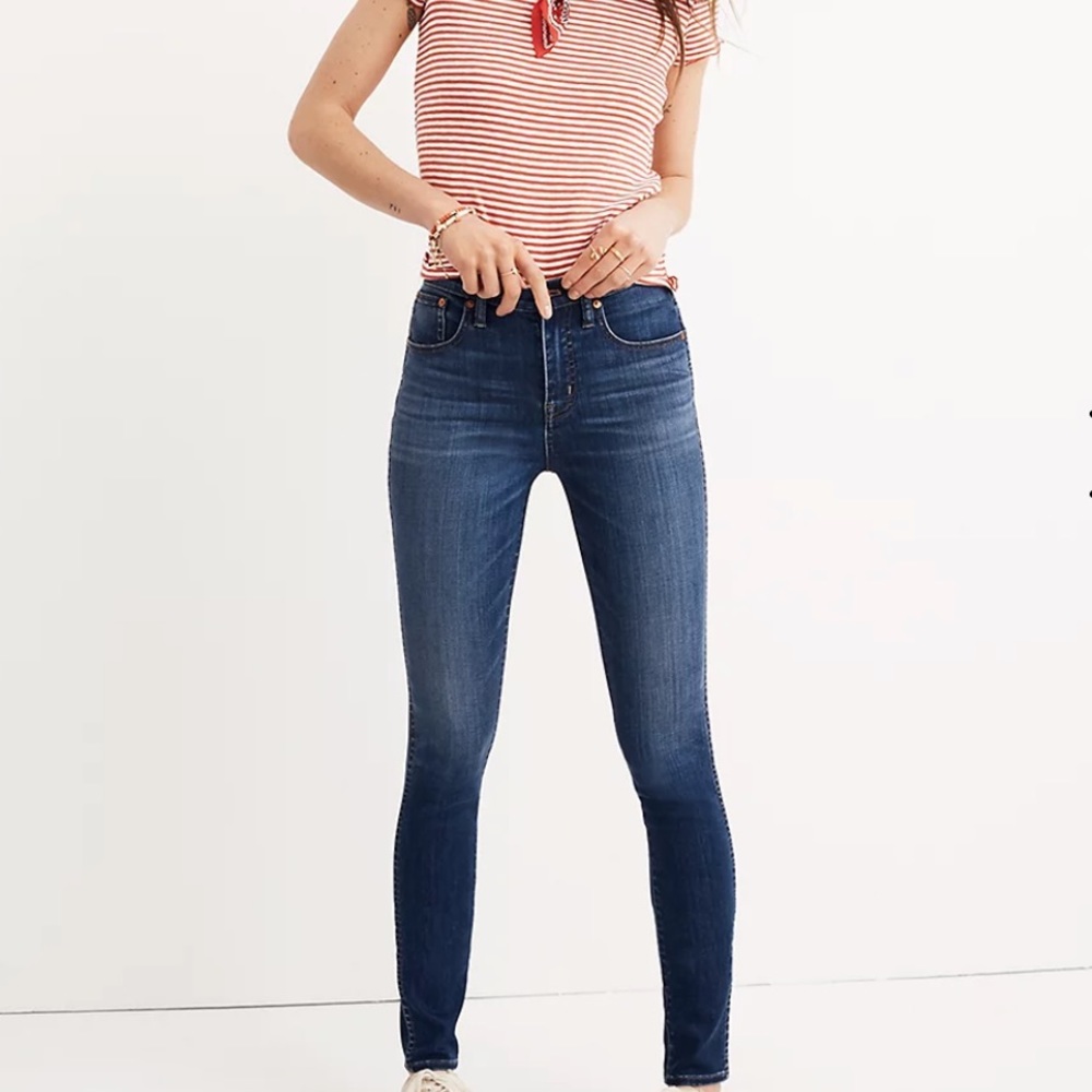 Madewell High Riser Skinny Jeans, size 27